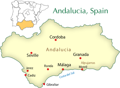 Page 1 of 5 Fly & drive Andalusië In Spanje stichtten de Arabieren een rijk dat een hoge beschaving en een grote welvaart kende, waarbij de rest van Europa verbleekte.
