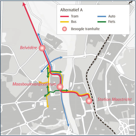 1 Inleiding Dit hoofdstuk beschrijft kort de achtergrond van het project Tram Vlaanderen Maastricht (TVM). Een uitgebreide achtergrond van dit project is te lezen in het Beslisdocument Stadstracé TVM.