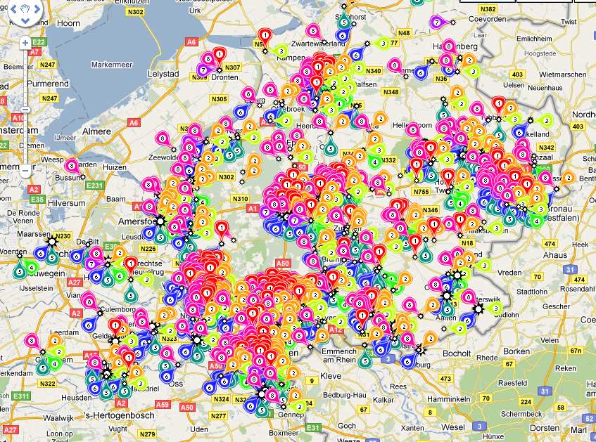 EMT bedrijvigheid in Oost-Nederland Gelderland en Overijssel 800 EMT-bedrijven, waarvan > 130 met > 100 fte s 3 universiteiten, 7 hogescholen, 9 ROC s 60.