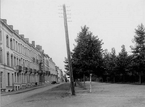 De K. Leopold II laan werd aangelegd in 1876 samen met de aanpalende