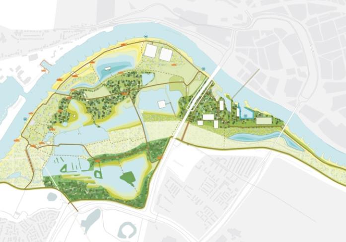 3 Arnhem Groene Rivier De groene rivier bij Arnhem kan vanwege