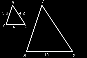 Heeft iedereen dezelfde driehoek? Stap4 - Vergroten Bestudeer uit de Kennisbank de pagina's over vergroten en verkleinen.