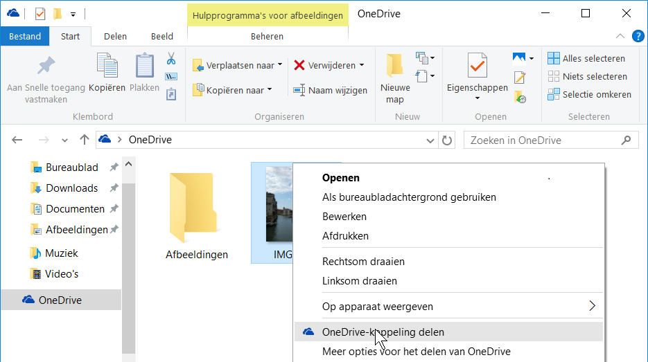 80 Werken met mappen en bestanden en back-uppen in Windows 10 Een bestand uit OneDrive naar uw computer verplaatsen werkt zo: Sleep een foto naar Als u ziet, kunt u de