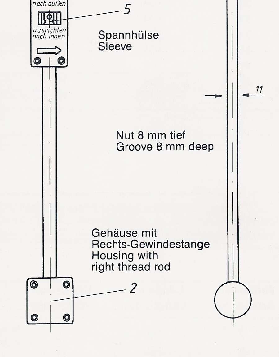 PAGINA 5/28 Schuifdeurbeslag toebehoren Deurrechter EKU Stevige deurrechter met aluminium afdeklatten voor hoogwaardige afwerking. Geschikt voor deuren vanaf 16mm dikte tot 2600mm hoogte.