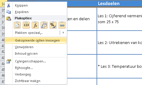 NB1: let erop dat de rekendomeinen in de kolom Domeinen goed getypt zijn.