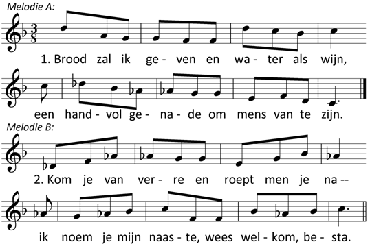 3. Straks zoeken wij elkaar weer op en elk heeft zijn verhaal Het licht verbindt ons met elkaar: het is voor allemaal.