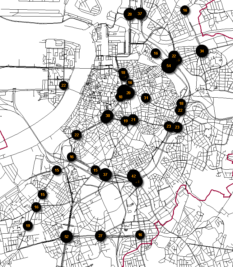 Zwarte punten 2012 2014 Analyse op mesoniveau Zwart punt -