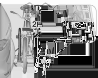fiets. Bevestigingsbeugels evenwijdig aan elkaar bevestigen. Lange bevestigingsbeugel gebruiken om de tweede fiets aan de houder te bevestigen.