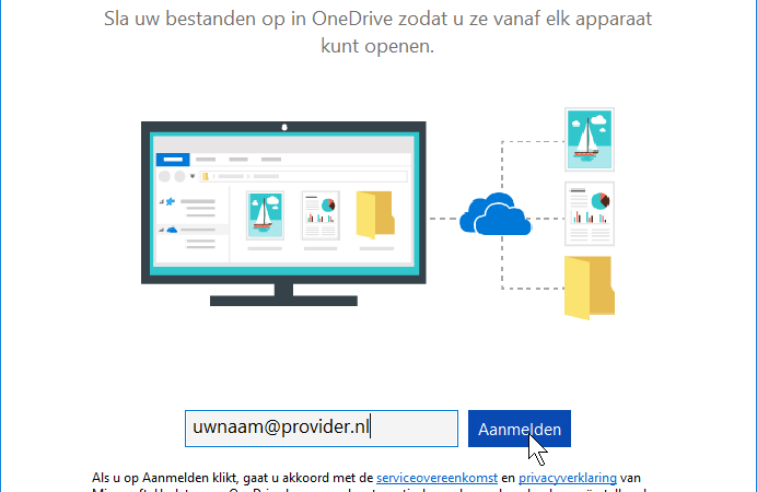 76 Werken met mappen en bestanden en back-uppen in Windows 10 3.1 OneDrive Met OneDrive kunt u bestanden online opslaan, openen en delen via een beveiligde server van Microsoft.