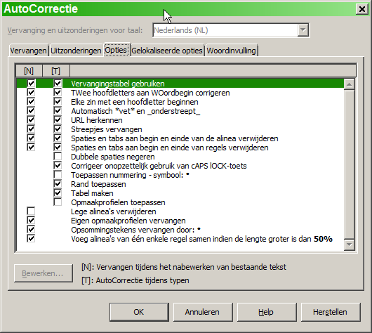 LibreOffice s AutoCorrectie-functies beheren Sommige mensen vinden sommige of alle items in de functie AutoCorrectie van LibreOffice vervelend, omdat tekst tijdens het typen wordt gewijzigd terwijl u