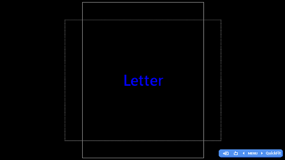 1.3.3 QuickFit-functie De QuickFit-functie bevat drie patronen: (1) Raster (2) Papierformaat (3) Fotoformaat. 1.