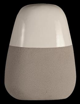 Artikel: tafellamp Materiaal: keramiek Afmeting: voet 40 cm h., kap ø35cm x 40 cm h.