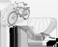 Opbergen 61 2. Pedalen altijd in de juiste stand draaien alvorens de fiets te plaatsen. Lange bevestigingsbeugel gebruiken om de tweede fiets aan de houder te bevestigen. 3.
