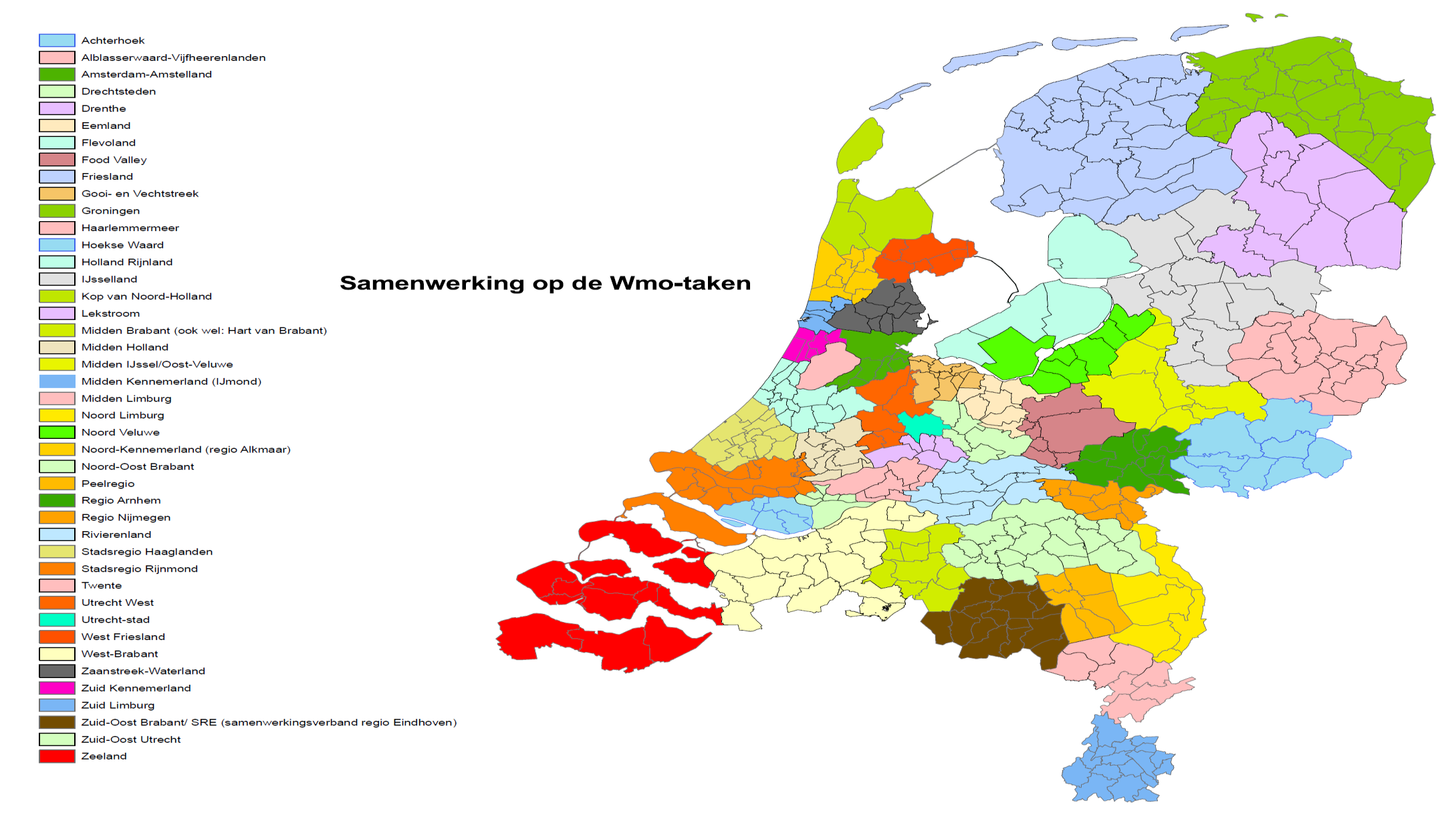 De vestigingen van Sensoor in relatie tot de Wmo regio s Sensoor vestiging Leeuwarden Groningen Alkmaar Goes Haarlem Leiden Den Haag Gouda Zoetermeer