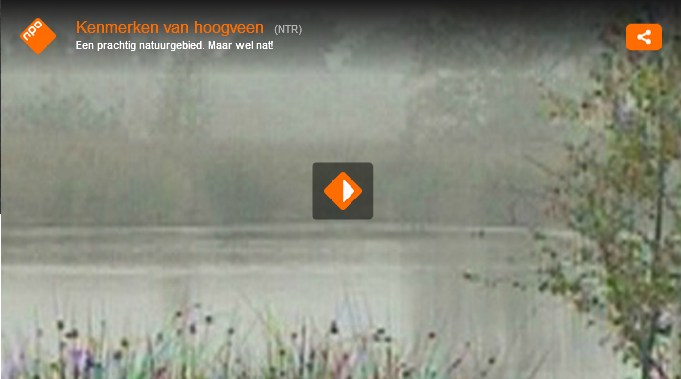 Bron: youtube.nl Hoogveen Landschap hoogveen. Slootje graven, bootje varen. Kenmerken van hoogveen.