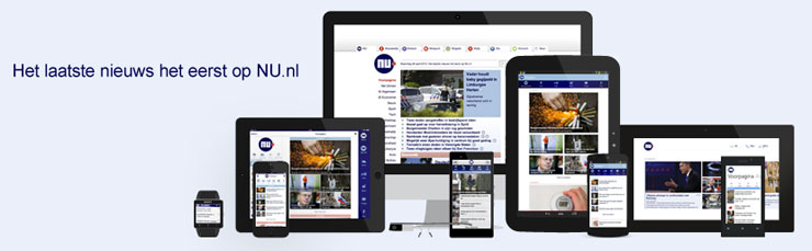 NU.nl Merk Profiel NU.nl is het grootste online nieuwsmerk van Nederland met dagelijks 2,5 miljoen unieke bezoekers op de responsive site, ios en Android apps. NU.nl brengt gemiddeld 300 artikelen per dag breed nieuws vanuit binnen- en buitenland met specifieke peilers op politiek-, tech-, entertainment- en sportnieuws.