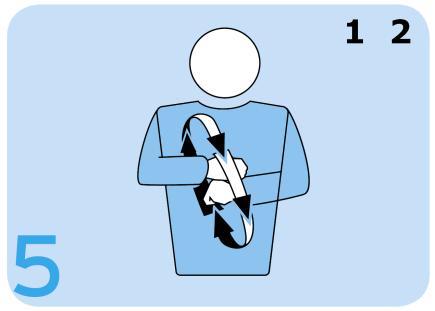 DE OFFICIËLE TEKENS MET DE HAND VAN DE SCHEIDSRECHTERS Time-out R.15.4.