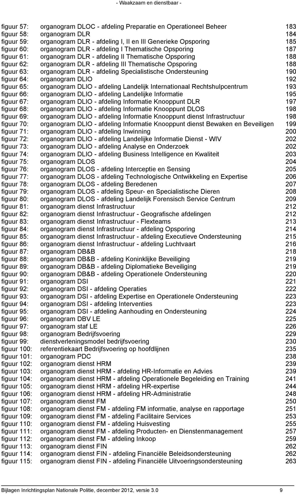 organogram DLR - afdeling Specialistische Ondersteuning 190 figuur 64: organogram DLIO 192 figuur 65: organogram DLIO - afdeling Landelijk Internationaal Rechtshulpcentrum 193 figuur 66: organogram