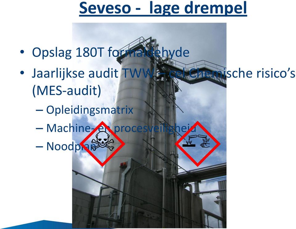 Chemische risico s (MES-audit)