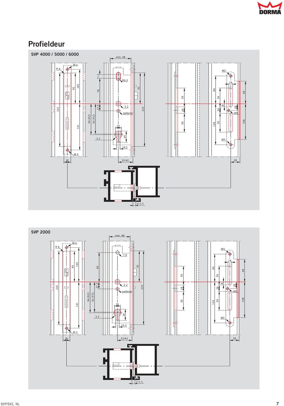 optional 225 24 56 124 56 24 8 20 M5 108 2 3 34 M5 10,5 M 5 21 32/42 28 4-5,5 SVP 2000 min.