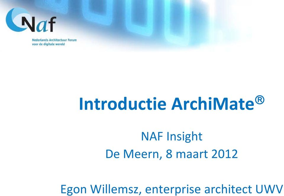 maart 2012 Egon