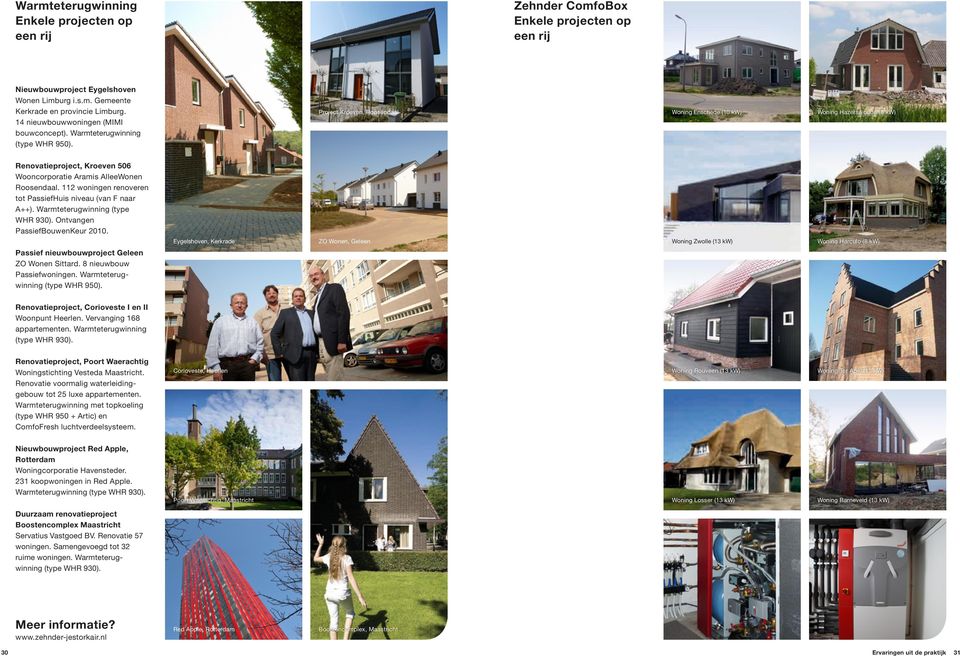 Project Kroeven, Roosendaal Woning Enschede (10 kw) Woning Hazerswoude (8 kw) Renovatieproject, Kroeven 506 Wooncorporatie Aramis AlleeWonen Roosendaal.