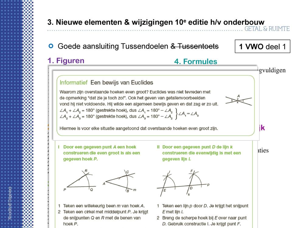 3 Hoeken berekenen 3.4 Hoeken berekenen in driehoeken en vierhoeken 3.5 Driehoeken tekenen 1 VWO deel 1 4. Formules 4.1 Negatieve getallen vermenigvuldigen 4.2 Negatieve getallen delen 4.