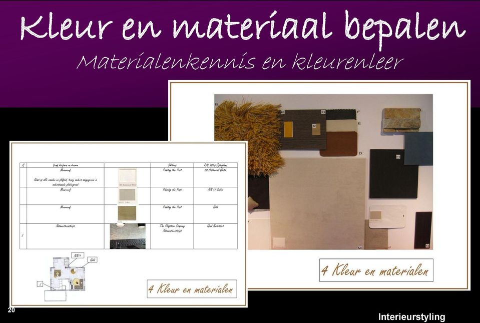 Materialenkennis en