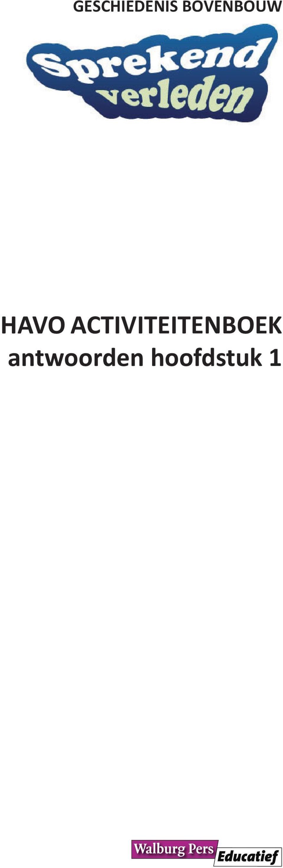 ACTIVITEITENBOEK