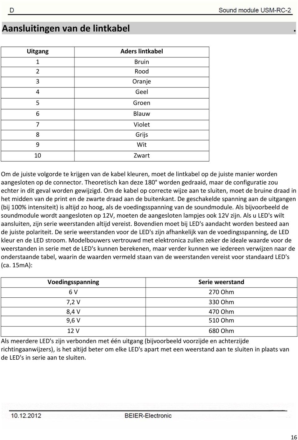 worden aangesloten op de connector. Theoretisch kan deze 180 worden gedraaid, maar de configuratie zou echter in dit geval worden gewijzigd.