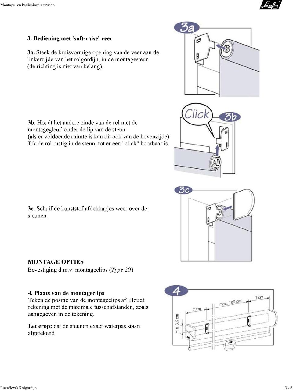 behalve voor bijtend Losjes Montage- en bedieningsinstructie voor Luxaflex Rolgordijn - PDF Free  Download