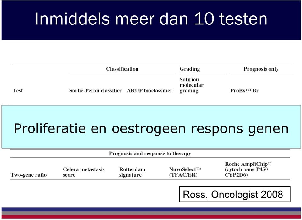 oestrogeen respons