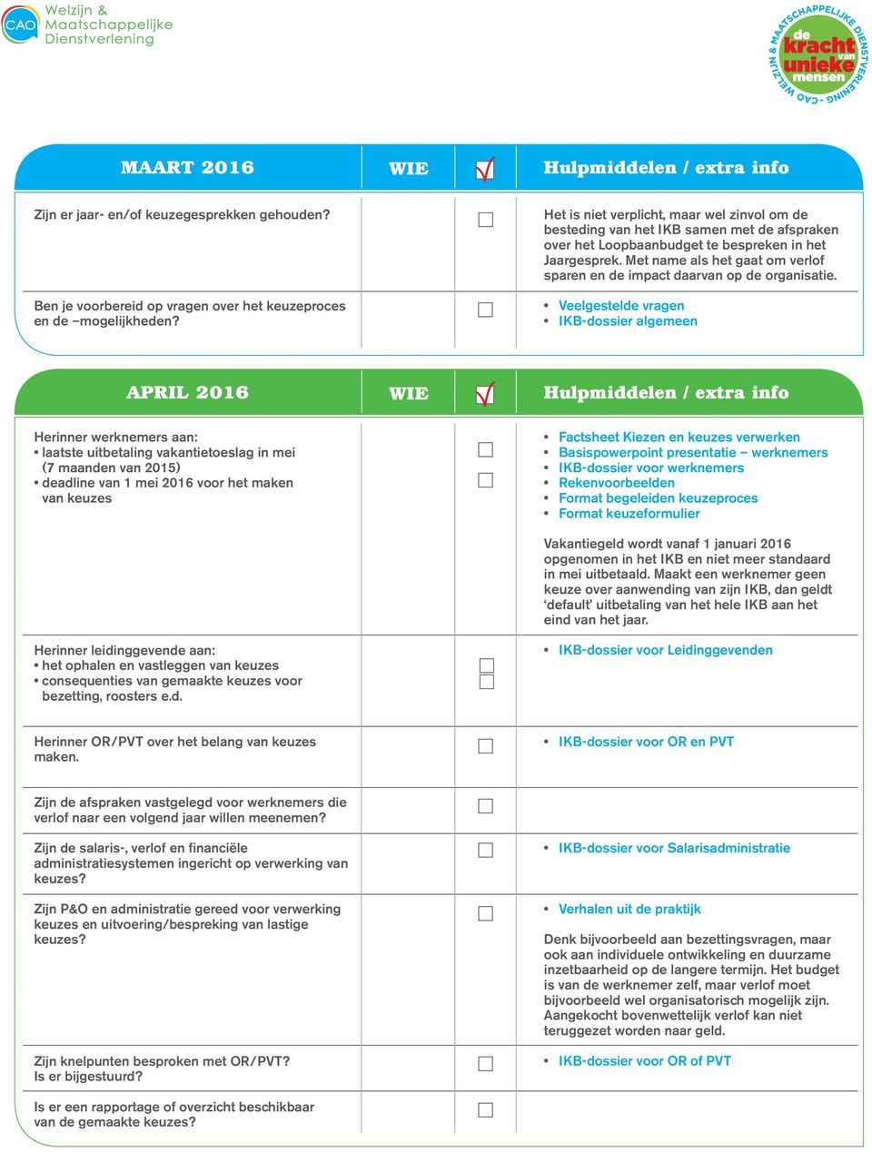 ssier algemeen APRIL 2016 van keuzes bezetting, roosters e.d.