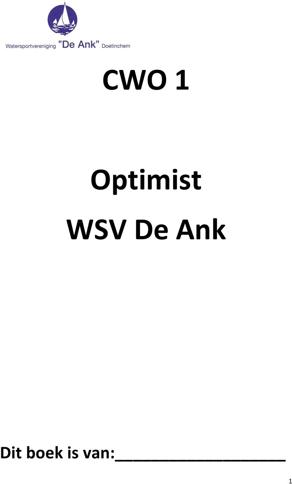 WSV De Ank