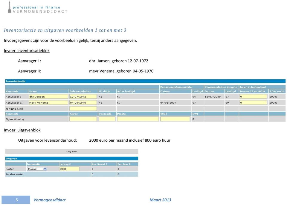 Jansen, geboren 12-07-1972 Aanvrager II: mevr.