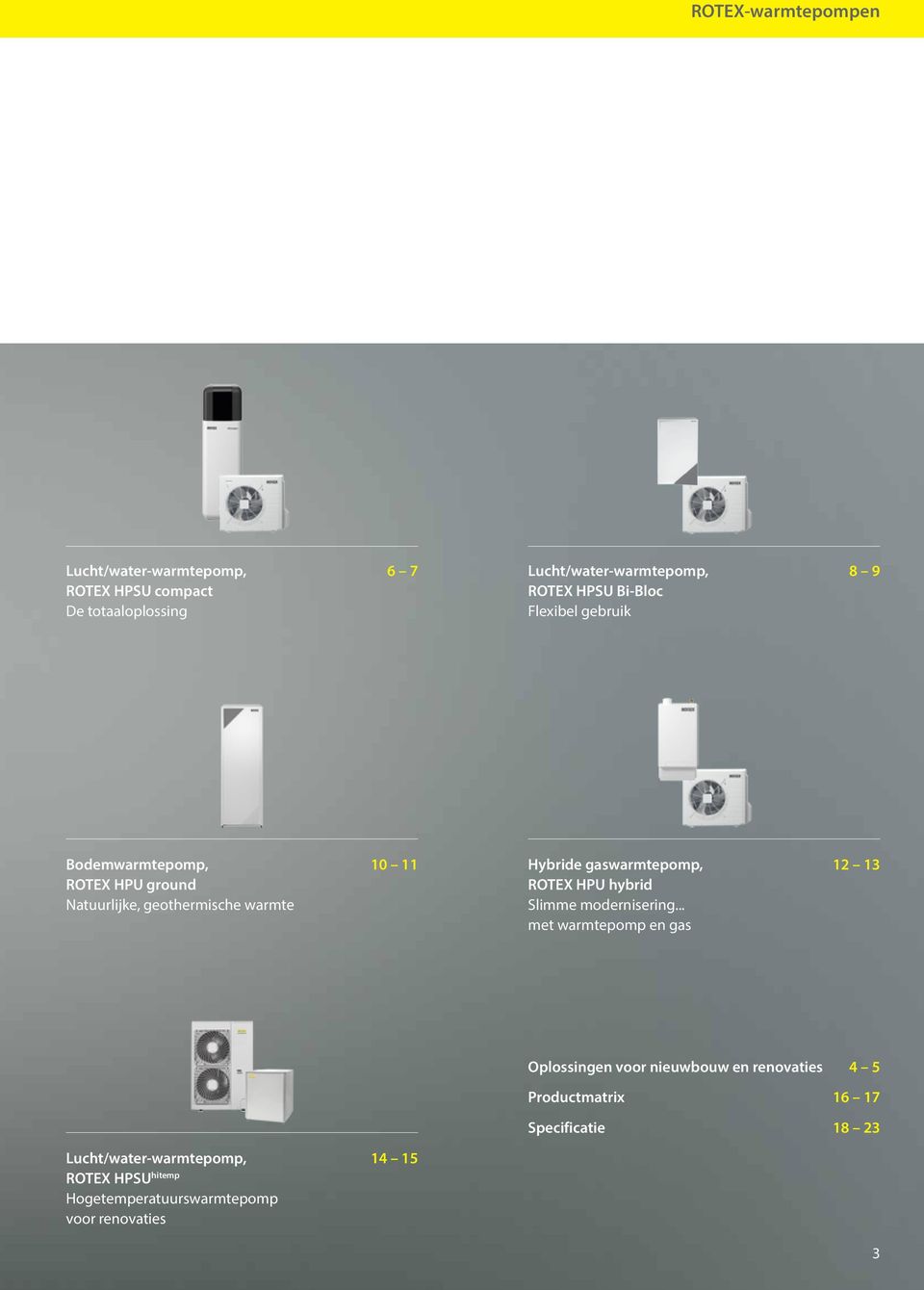 gaswarmtepomp, 12 13 ROTEX HPU hybrid Slimme modernisering.