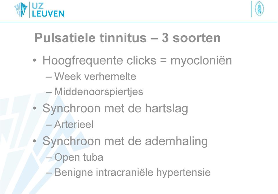 Synchroon met de hartslag Arterieel Synchroon met