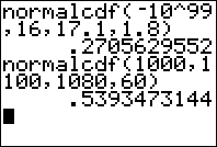 G&R vwo A/C deel 8 De normale verdeling C. von Schwartzenberg 4/14 8a Lees af bij 0%. Je krijgt µ 7,9. 8c ( µ + σ ) µ = σ σ = 8,9 7,9 = 1,0. 8b Bij µ + σ hoort 0% + 34% =. Aflezen geeft µ + σ 8,9.