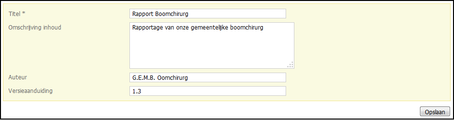 Deel 4: Aanvraag behandelen Documentomschrijvingen wijzigen Wie Coördinator Behandelaar Adviseur Wanneer Concept In behandeling Aanvulling gevraagd Ontwerpbesluit Aanhouden beslissing Beschikking Je