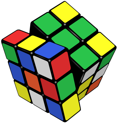 Voorbeelden van permutatiepuzzels De 15-puzzel De Rubik s