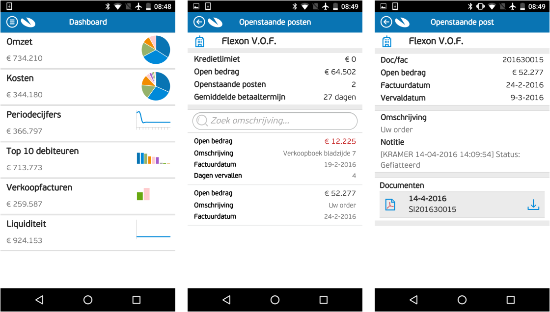 Nieuw in AccountView versie 9.6 13 Snellere import van dagboekberichten van het type UBL Factuur 2.0 AccountView bood al de mogelijkheid om dagboekberichten van het type UBL Factuur 2.