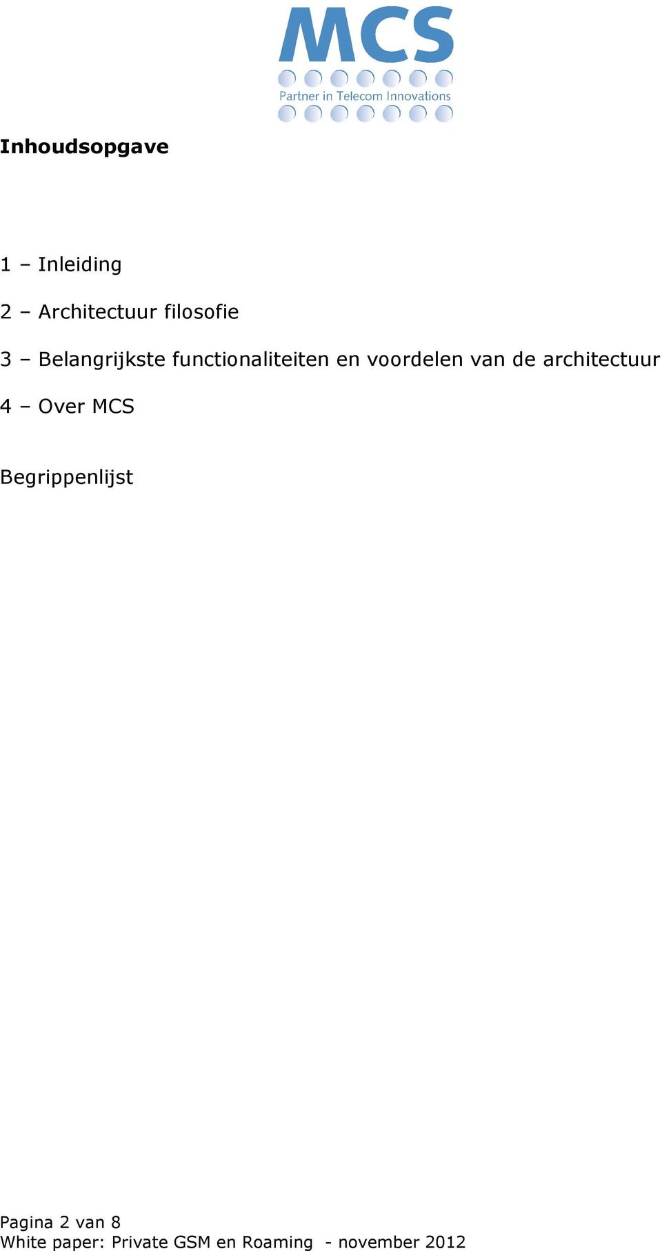 functionaliteiten en voordelen van de