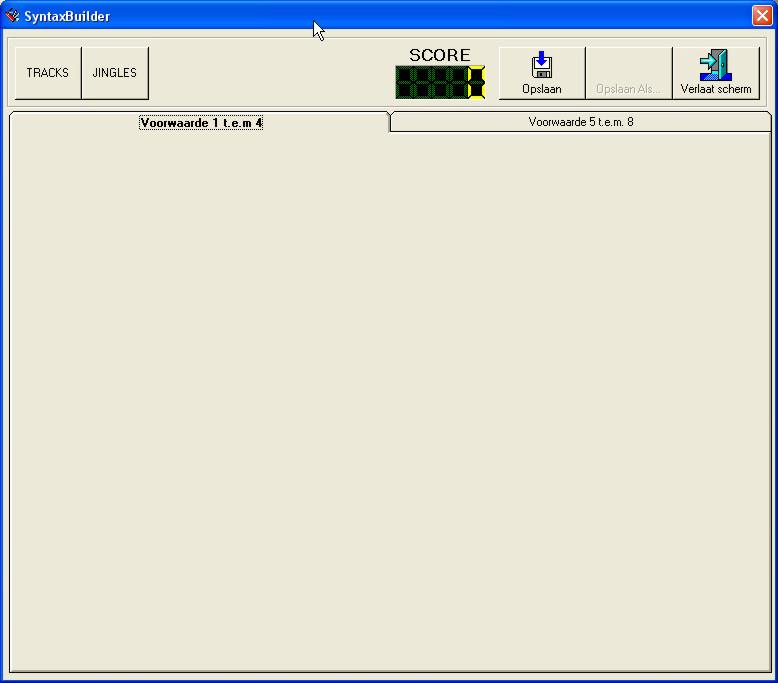 5.2 Syntaxen Radioprogramma s zijn gebaseerd op een format, wat als het ware het scenario voor het programma is.