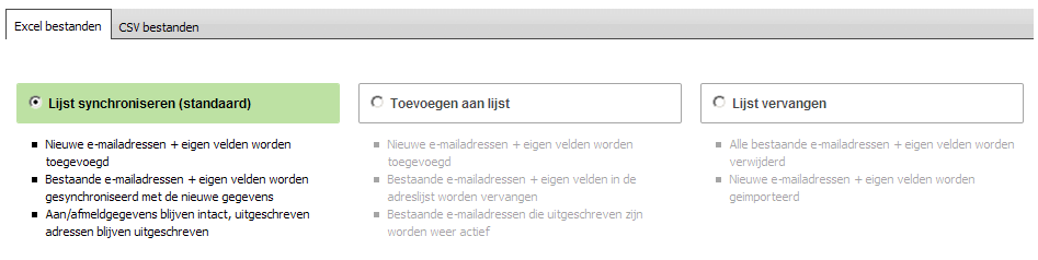 3.2.7 Voorbeeld HTML code De code die je hier vindt kun je zelf, of door iemand anders, in de html code van je website zetten. Hierdoor kunnen bezoekers van je website zich aanmelden voor de mailings.