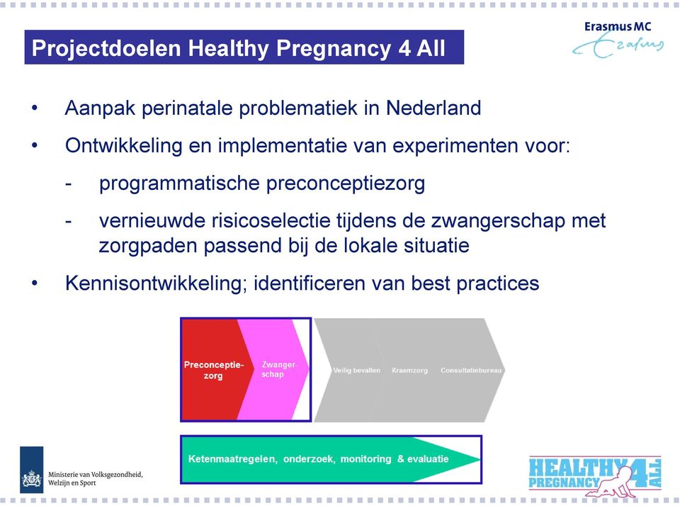 programmatische preconceptiezorg - vernieuwde risicoselectie tijdens de