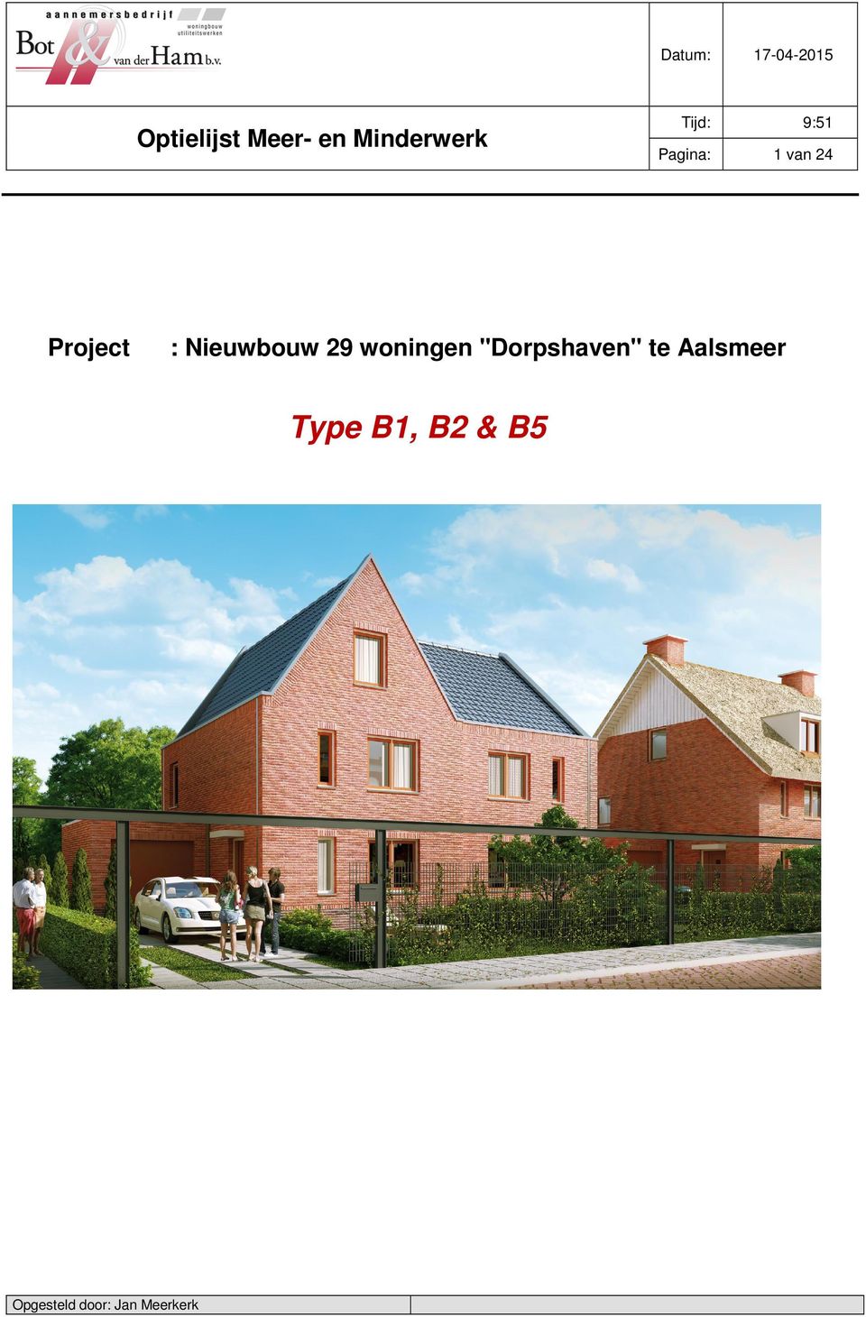 24 : Nieuwbouw 29 woningen "Dorpshaven" te