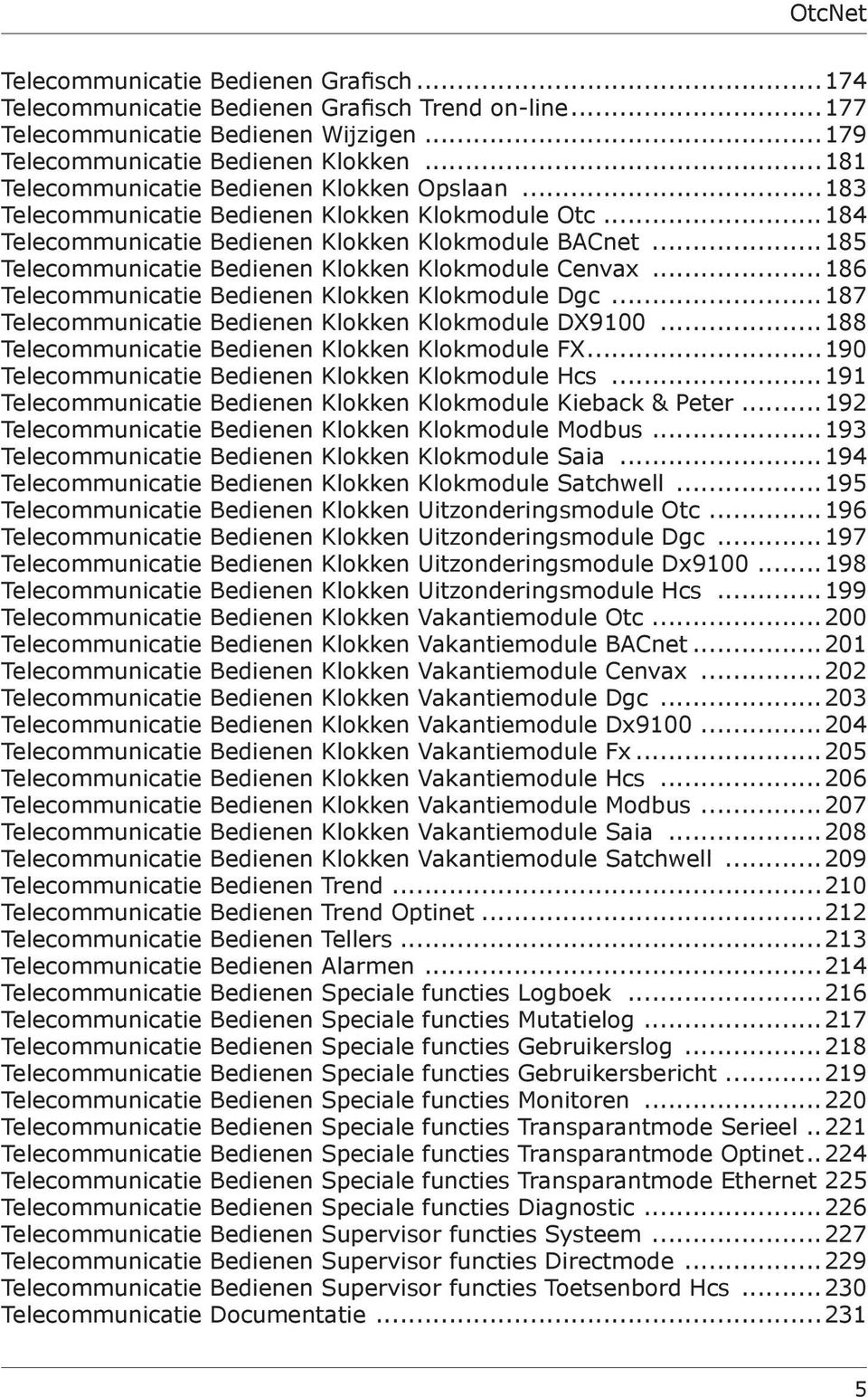 ..185 Telecommunicatie Bedienen Klokken Klokmodule Cenvax...186 Telecommunicatie Bedienen Klokken Klokmodule Dgc...187 Telecommunicatie Bedienen Klokken Klokmodule DX9100.