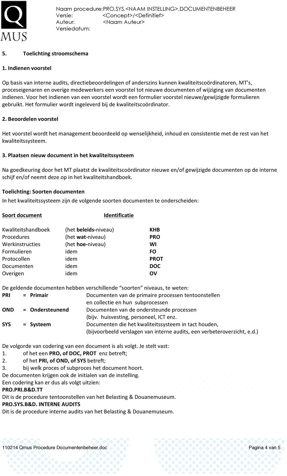 indienen.voorhetindienenvaneenvoorstelwordteenformuliervoorstelnieuwe/gewijzigdeformulieren gebruikt.hetformulierwordtingeleverdbijdekwaliteitscoördinator. 2.