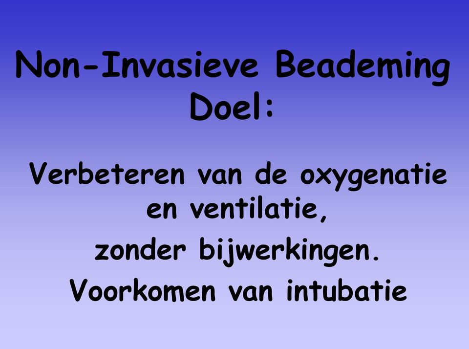 en ventilatie, zonder