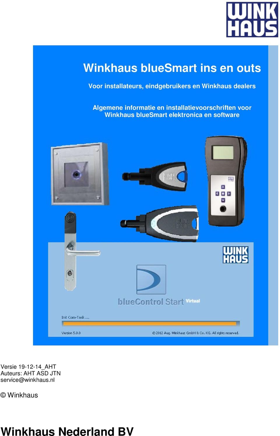 voor Winkhaus bluesmart elektronica en software Versie 19-12-14_AHT